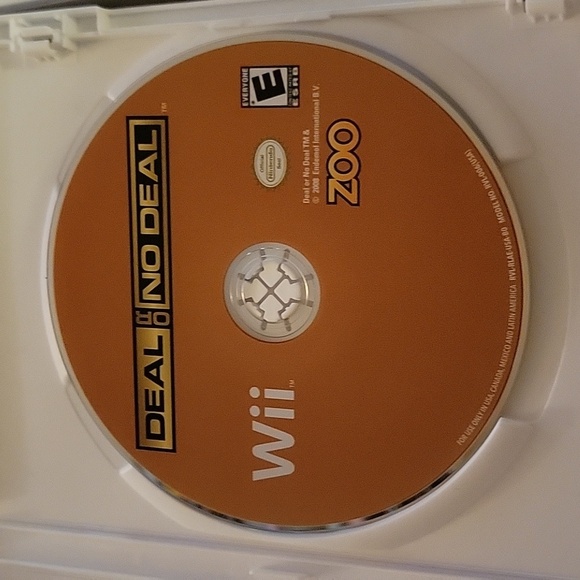 Deal or No Deal - Wii Game No Visable Stratches Original Case & Paper Inserts - Picture 4 of 5